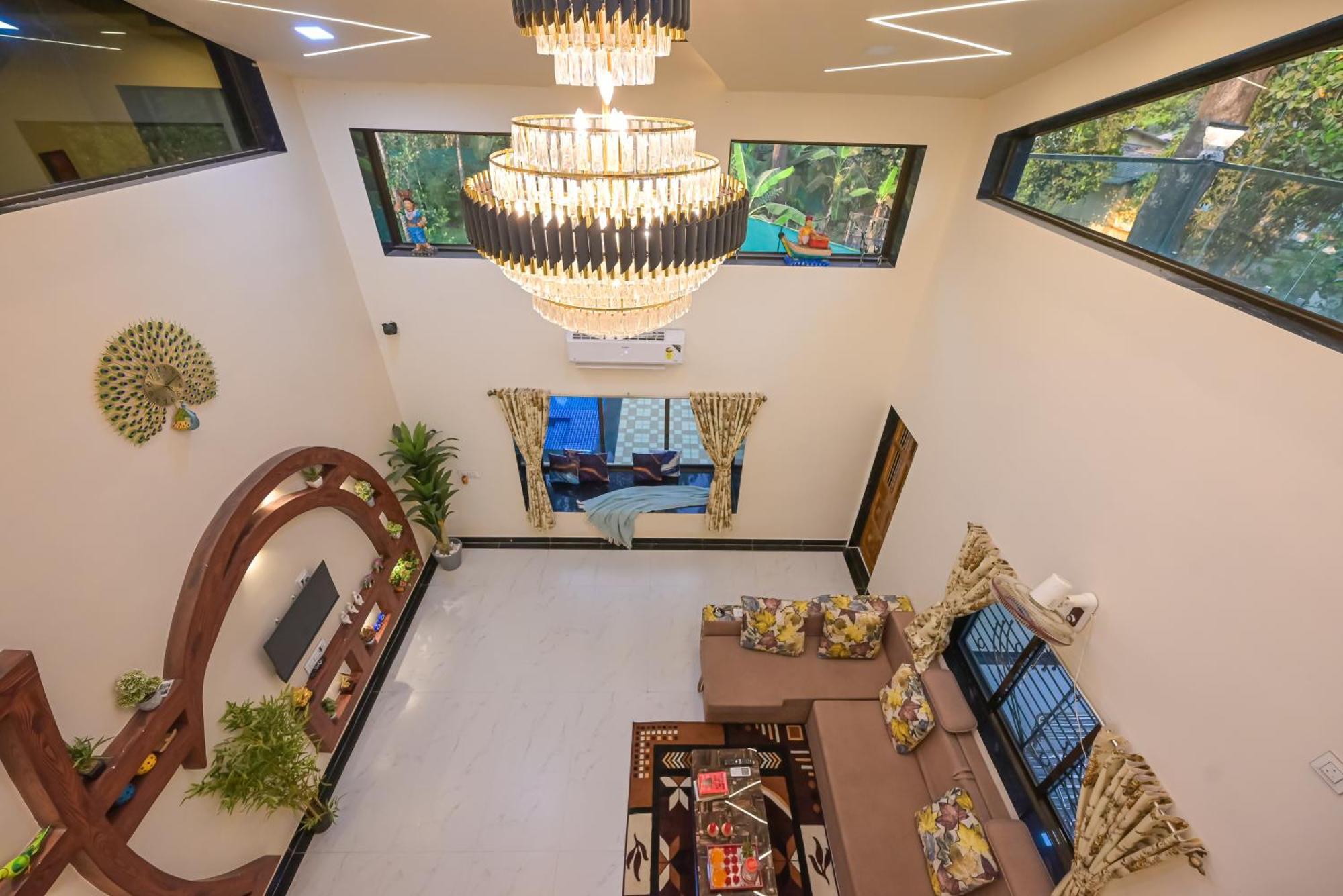 Seas The Day Luxurious 5Bhk Villa 2Min From Awas Beach With Huge Private Pool Алибаг Экстерьер фото
